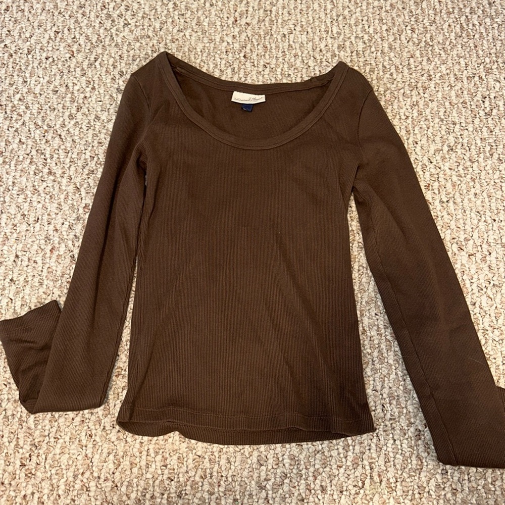 Brown long sleeve